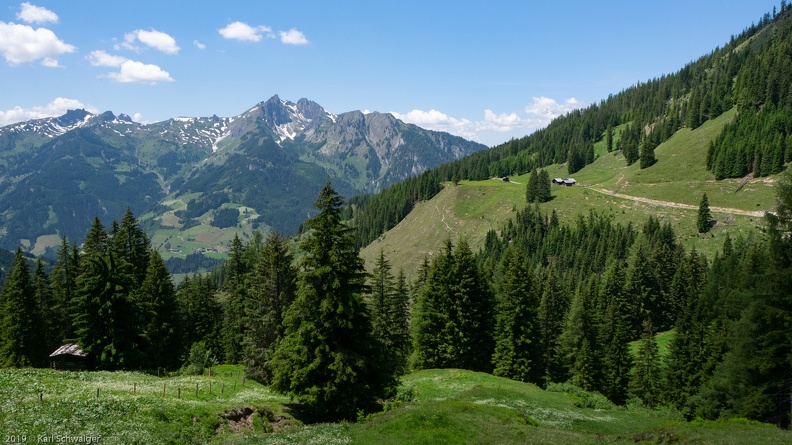 Großarl, Unterwandalm, Höllwand - Panasonic DMC-GM1 OLYMPUS M.14-42mm F3.5-5.6 EZ 24. Juni 2019.jpg