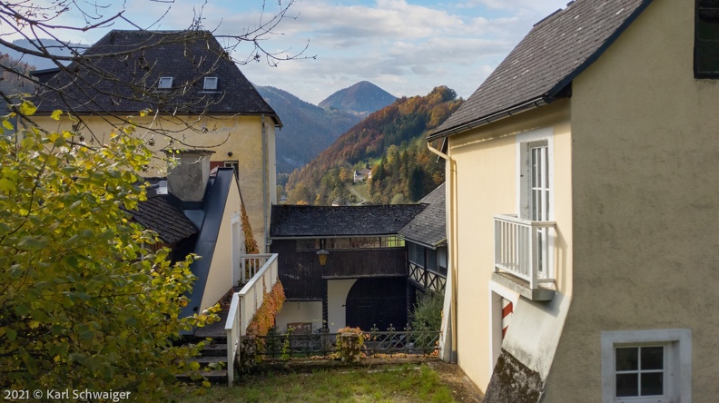 Laussabach, Hammeries, Hammerschlössl 26. Oktober 2021.jpg